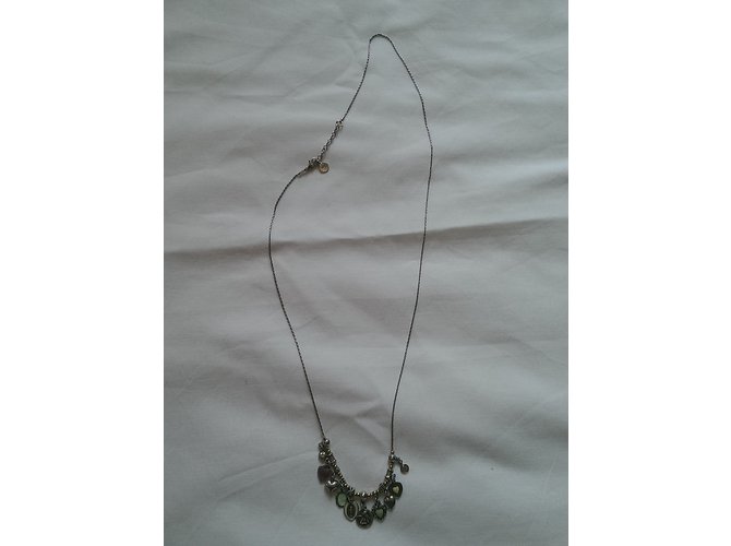 Collana lunga Gas argentata Argento - vista 5