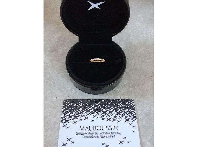 Mauboussin Amour je t'aime Ring aus Roségold und Diamant Größe 46 - Ansicht 3