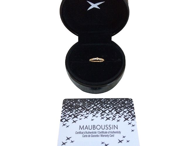 Mauboussin Amour je t'aime Ring aus Roségold und Diamant Größe 46 - Ansicht 2