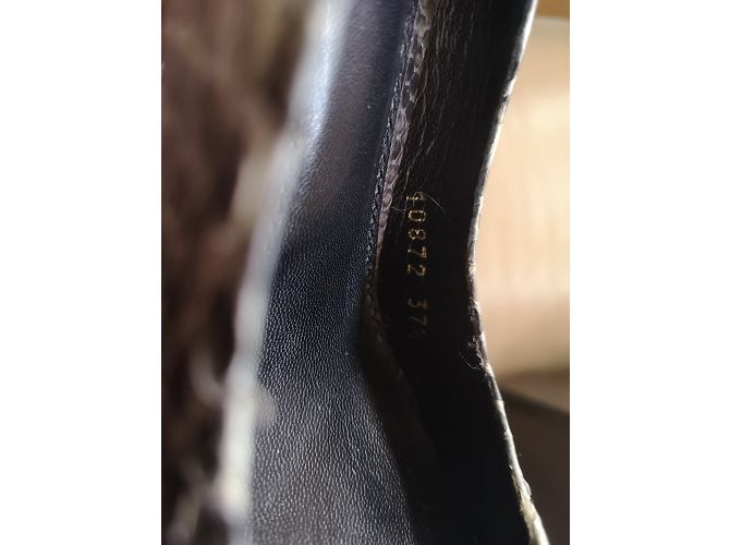 Dolce & Gabbana Python Heels Grey - view 6