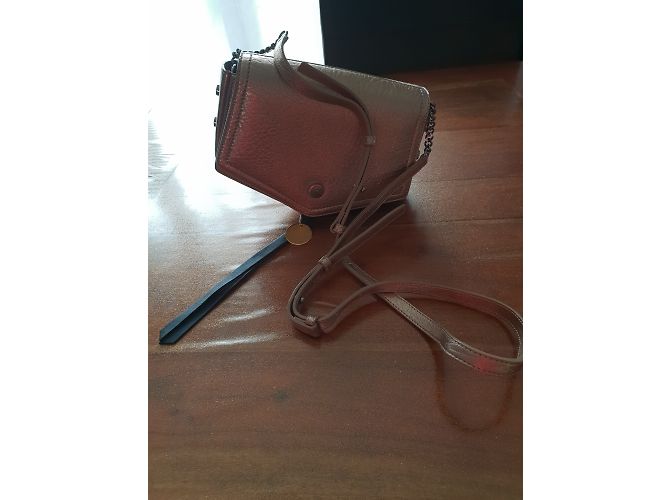 Borsa a mano Jimmy Choo Arrow Pelle Oro D'oro - vista 4