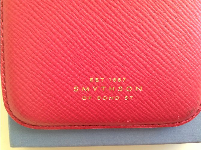 Smythson Caso do Panamá Rosa - vista 3