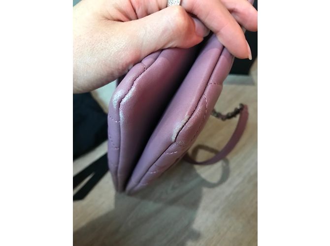 Borsa a mano Chanel Trendy CC Rosa in Pelle - vista 11