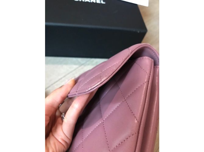 Borsa a mano Chanel Trendy CC Rosa in Pelle - vista 9