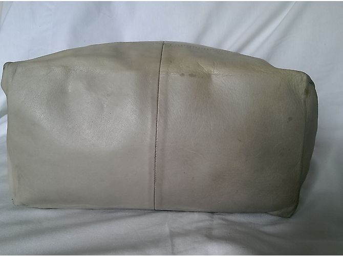 Sac cabas Nat & Nin en cuir marron sable - vue 10