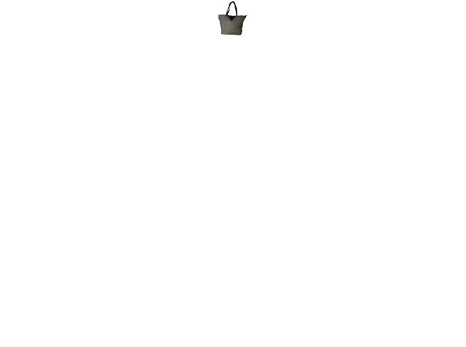 Sac cabas Nat & Nin en cuir marron sable - vue 14