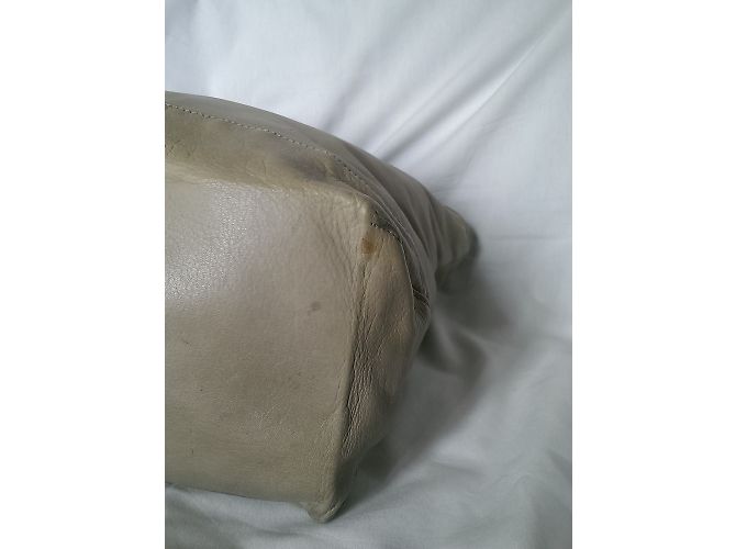 Sac cabas Nat & Nin en cuir marron sable - vue 9