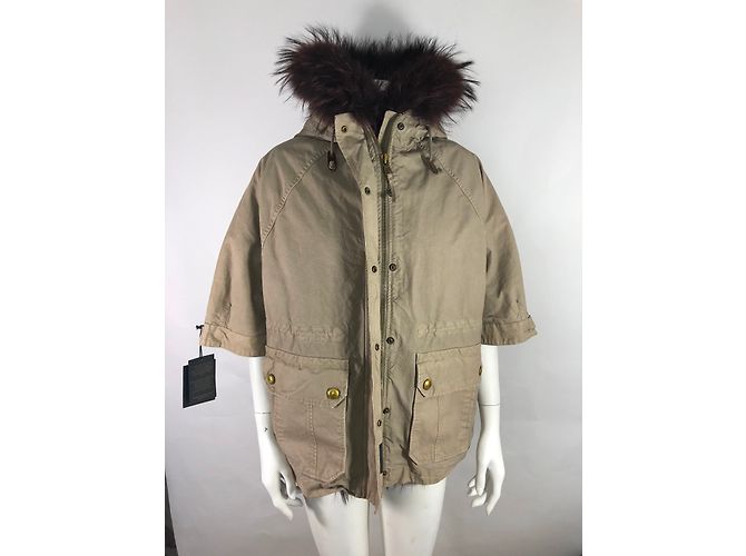 Gold Rush Parka Marrone Beige Bordò - vista 2