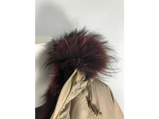 Gold Rush Parka Marrone Beige Bordò - vista 12