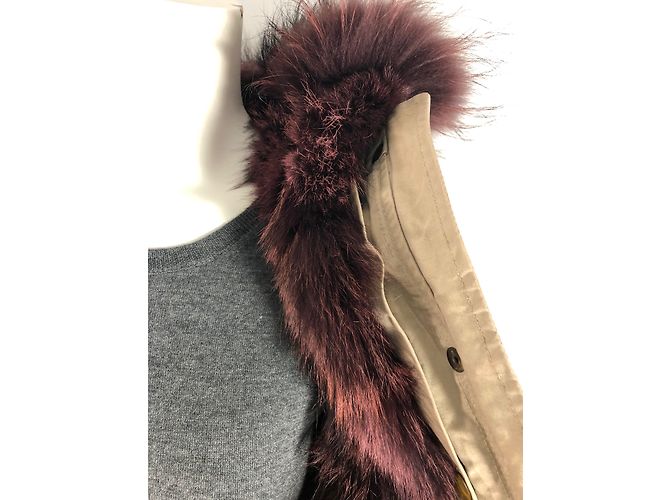 Gold Rush Parka Marrone Beige Bordò - vista 13