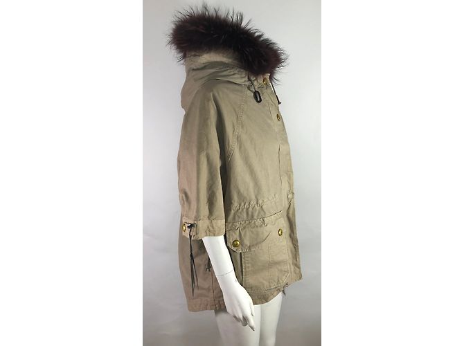 Gold Rush Parka Marrone Beige Bordò - vista 5