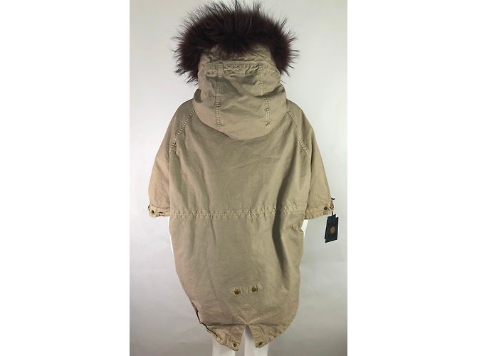 Gold Rush Parka Marrone Beige Bordò - vista 6