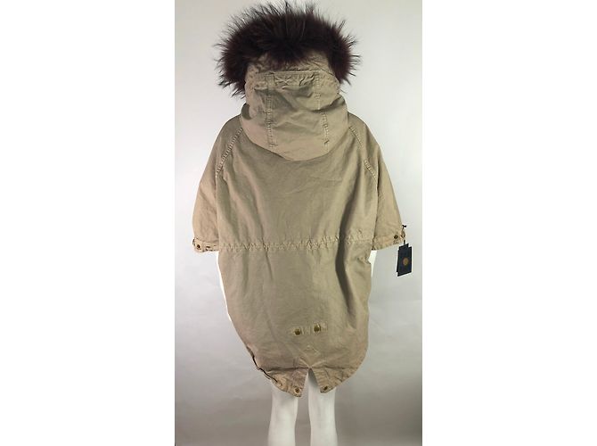 Gold Rush Parka Marrone Beige Bordò - vista 7