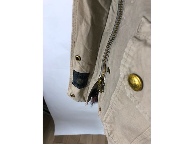 Gold Rush Parka Marrone Beige Bordò - vista 9