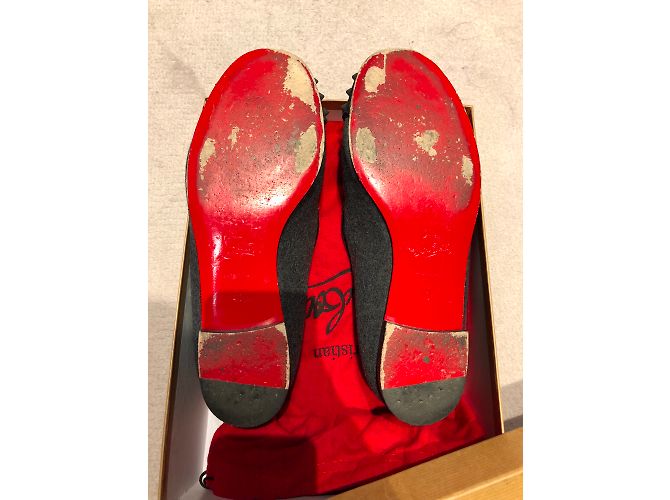 Christian Louboutin Stalla piatta con punte - vista 7