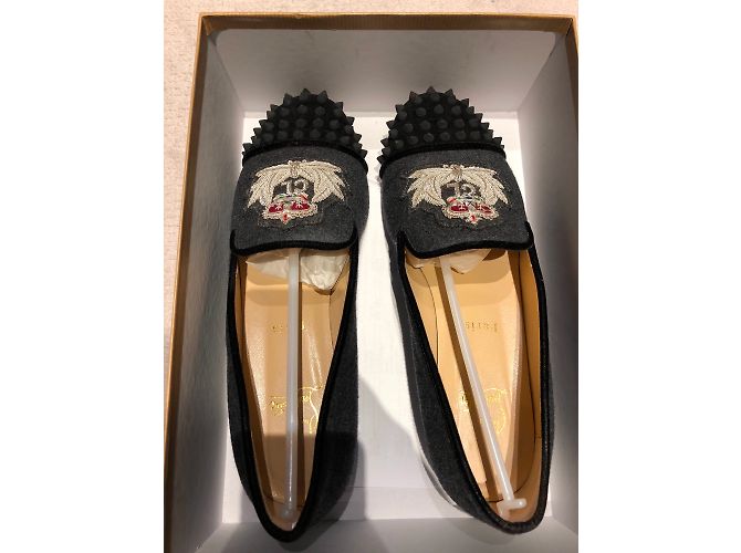 Christian Louboutin Stalla piatta con punte - vista 8