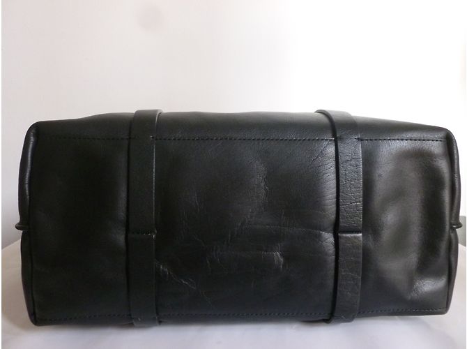 Zara borsa shopper in pelle - vista 3