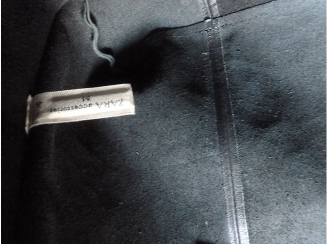 Zara borsa shopper in pelle - vista 9