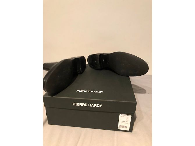 Pierre Hardy Drugstore black leather boots - view 3