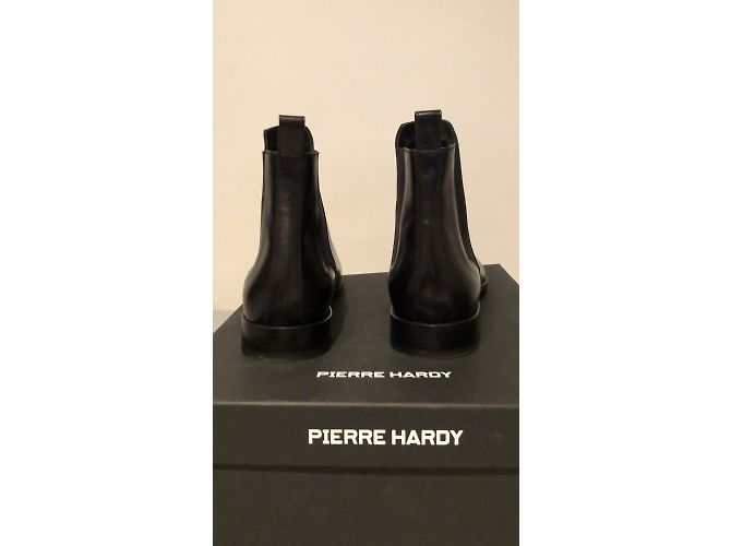 Pierre Hardy Drugstore black leather boots - view 4