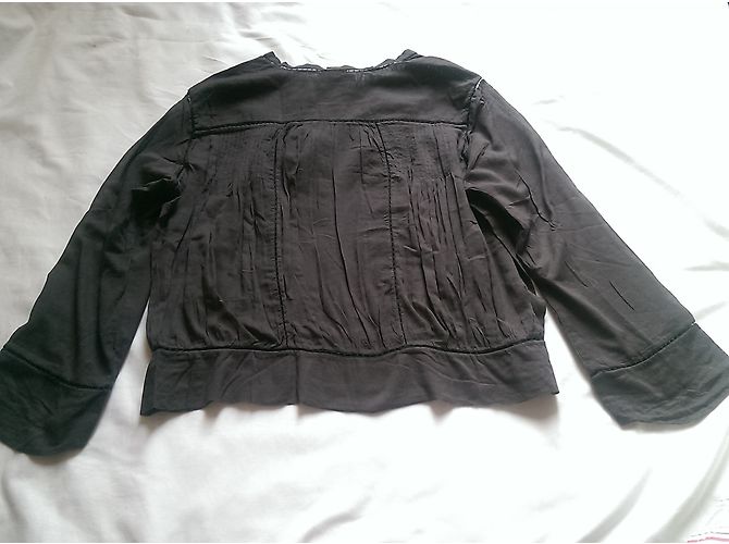 Blusa Isabel Marant Etoile de algodón gris oscuro Gris antracita - vista 2