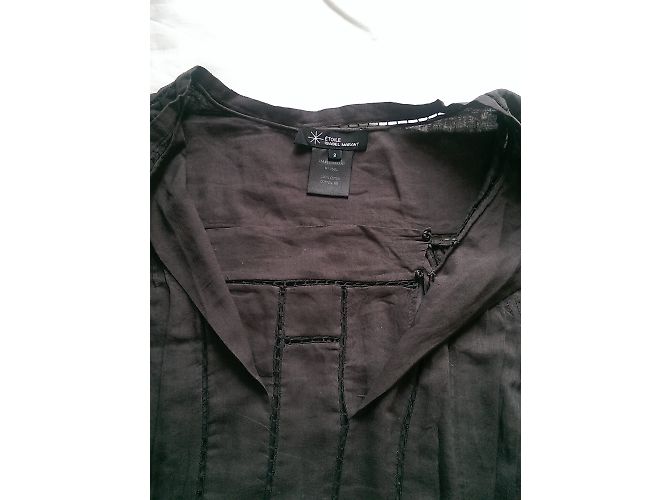 Blusa Isabel Marant Etoile de algodón gris oscuro Gris antracita - vista 5
