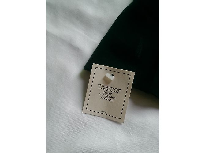 Ärmelloses See by Chloé Top aus schwarzer Viskose mit silbernen Pailletten - Ansicht 4