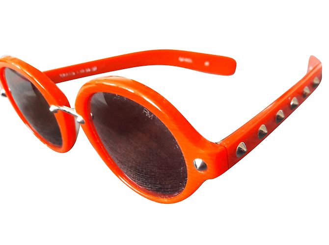 Sonnenbrille Rebecca Minkoff Silber Rot - Ansicht 2