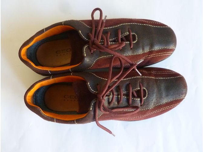 Sneaker Geox in pelle scamosciata e pelle 37 IT - vista 10