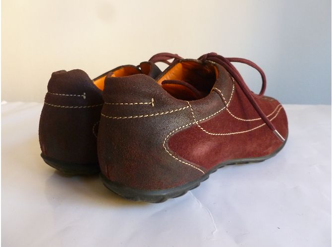 Sneaker Geox in pelle scamosciata e pelle 37 IT - vista 3