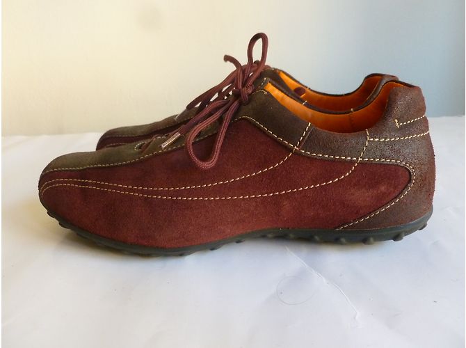 Sneaker Geox in pelle scamosciata e pelle 37 IT - vista 5
