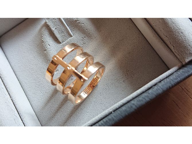 Anéis Repossi Dourado - vista 3