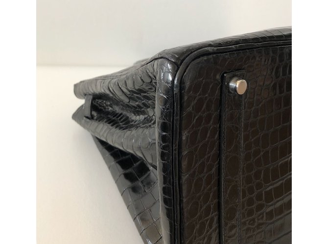 Hermès Birkin 35 Schwarz - Ansicht 10