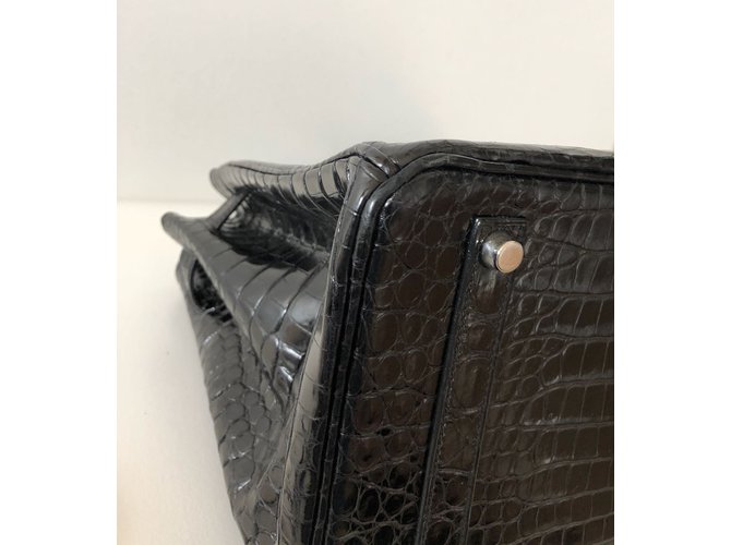 Hermès Birkin 35 Schwarz - Ansicht 11