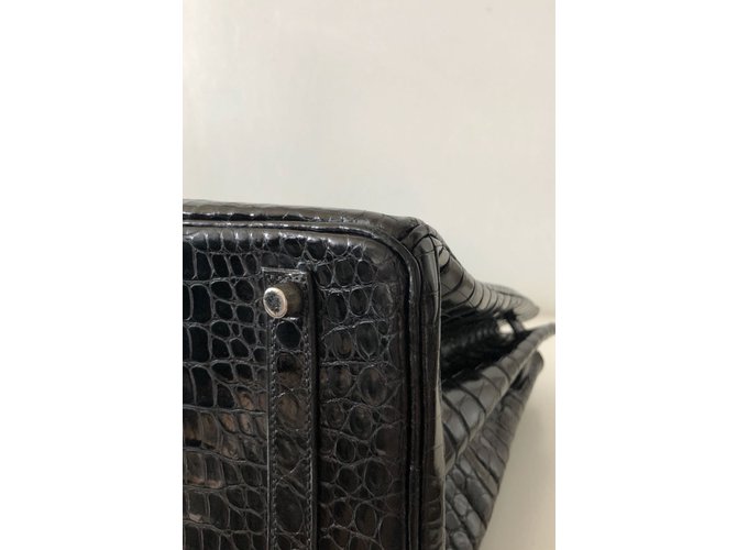 Hermès Birkin 35 Schwarz - Ansicht 4