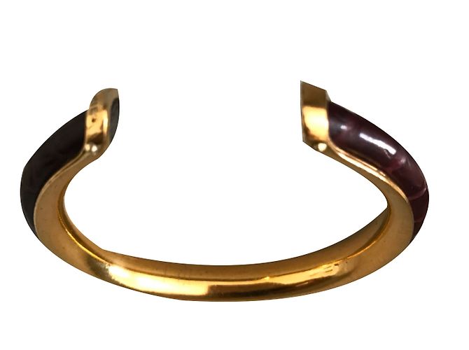 Bracciale Hermès Rush vermeil bordeaux Bordò - vista 2