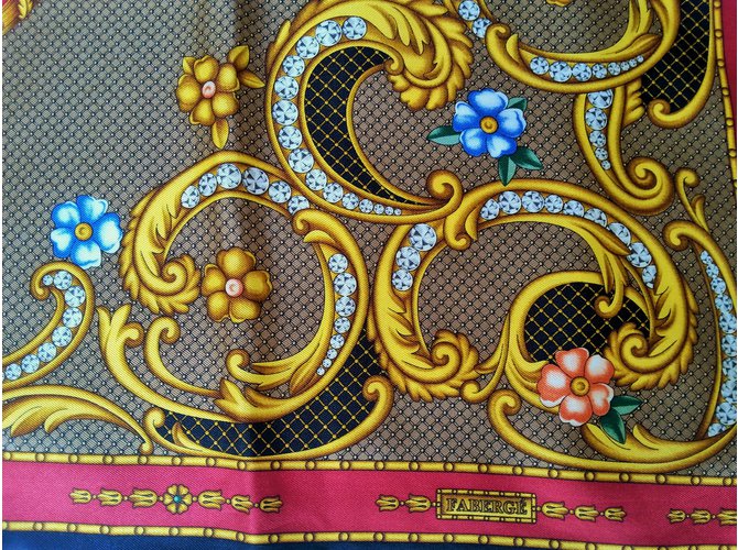 Faberge Sciarpe di seta Multicolore - vista 4