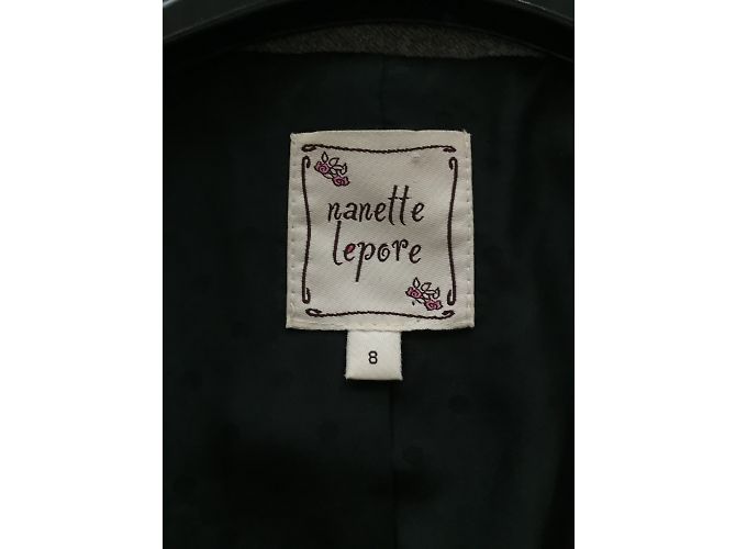 Nanette Lepore Falda elegante Negro Gris - vista 6