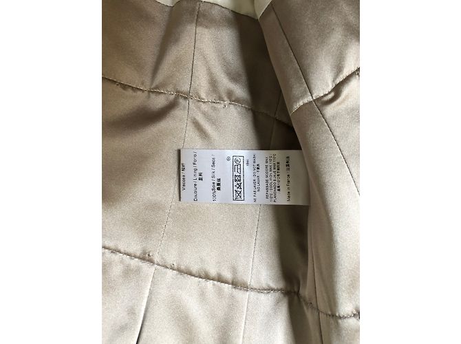 Tara Jarmon Trägerloses Kleid Grau Gelb Seide - Ansicht 10