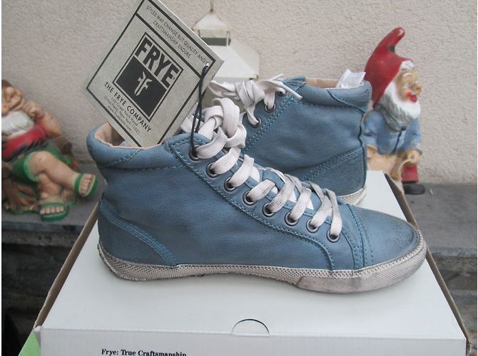 Frye Kira Hight Top Sneakers Blu - vista 2