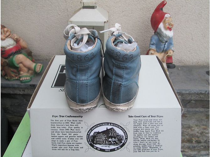 Frye Kira Hight Top Sneakers Blu - vista 3