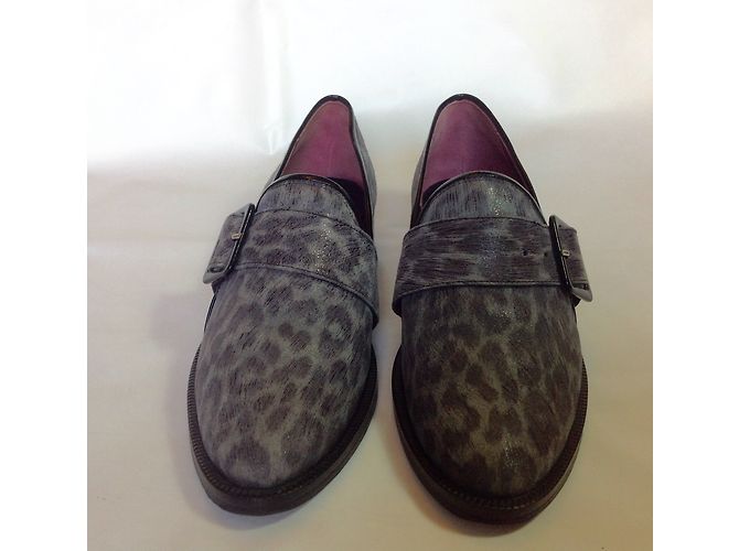 Opening Ceremony Derbies Noir Gris - vue 5