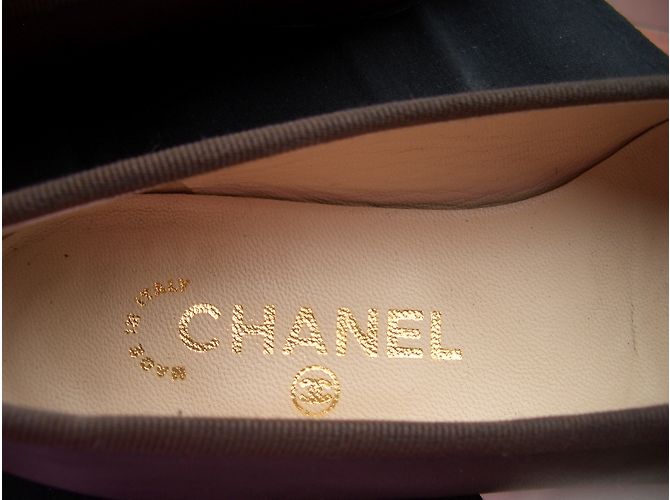Chanel Ballerine Marrone scuro - vista 6