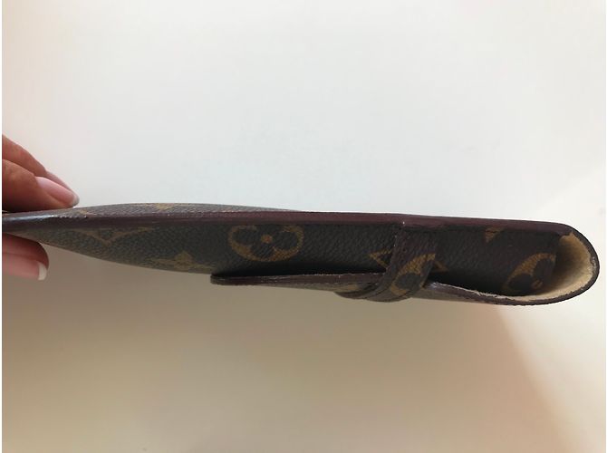 Louis Vuitton Etui / Etui für Brille oder Stifthalter Braun Beige - Ansicht 3