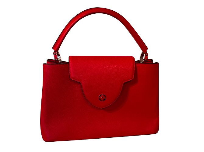 Capucines Louis Vuitton Handbags Red - view 2