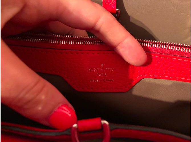 Capucines Louis Vuitton Handbags Red - view 5