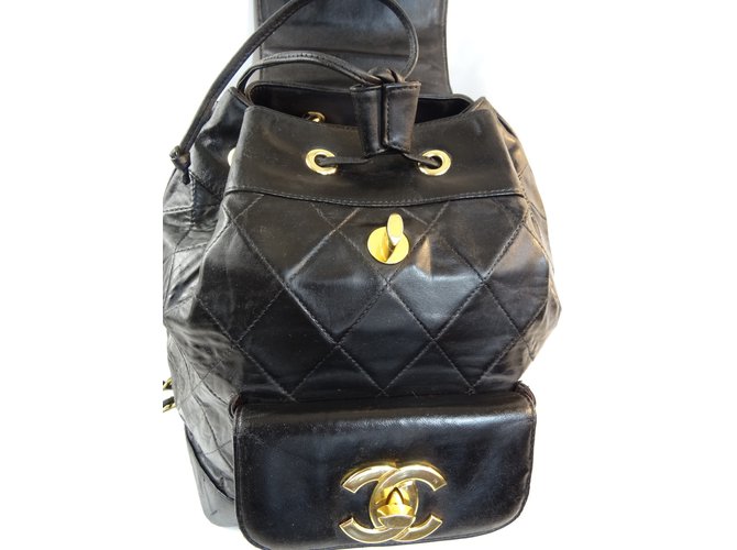 Chanel Mochilas Negro - vista 9
