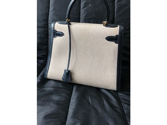 Kelly Hermès Handtaschen Marineblau - Ansicht 6