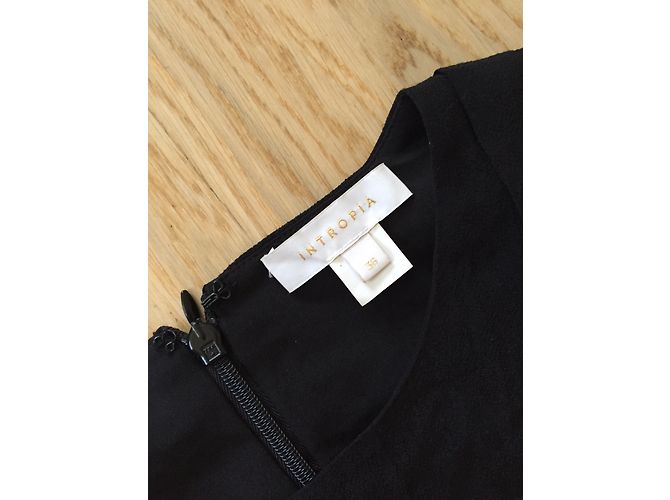 Hoss Intropia Kleid schwarz Viscose - Ansicht 3