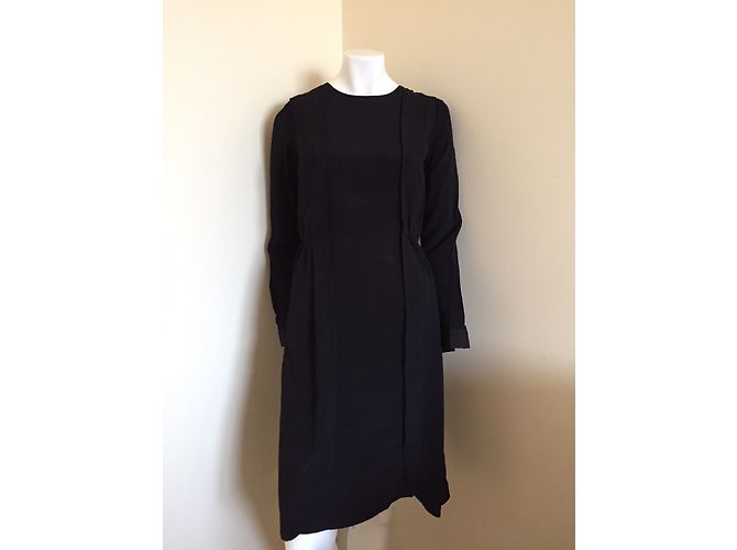 Hoss Intropia Kleid schwarz Viscose - Ansicht 5